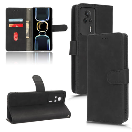 Skin Feel Magnetic Flip Leather Phone Case, For vivo Y02 4G, For Honor 80 GT, For Motorola Moto X40, For Xiaomi Redmi K60E 5G