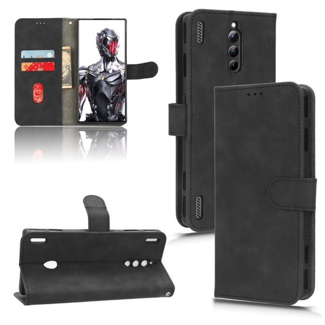 Skin Feel Magnetic Flip Leather Phone Case, For ZTE nubia Red Magic 8 Pro 5G