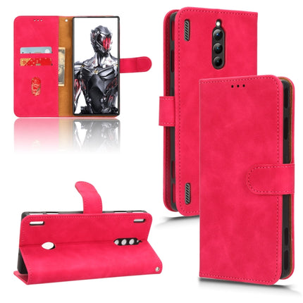 Skin Feel Magnetic Flip Leather Phone Case, For ZTE nubia Red Magic 8 Pro 5G