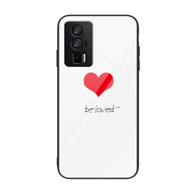 Colorful Painted Glass Phone Case, For Xiaomi Redmi K60/K60 Pro