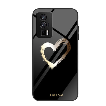Colorful Painted Glass Phone Case, For Xiaomi Redmi K60/K60 Pro