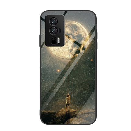 Colorful Painted Glass Phone Case, For Xiaomi Redmi K60/K60 Pro