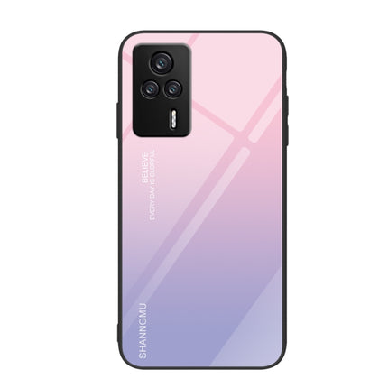 Colorful Painted Glass Phone Case, For Xiaomi Redmi K60E