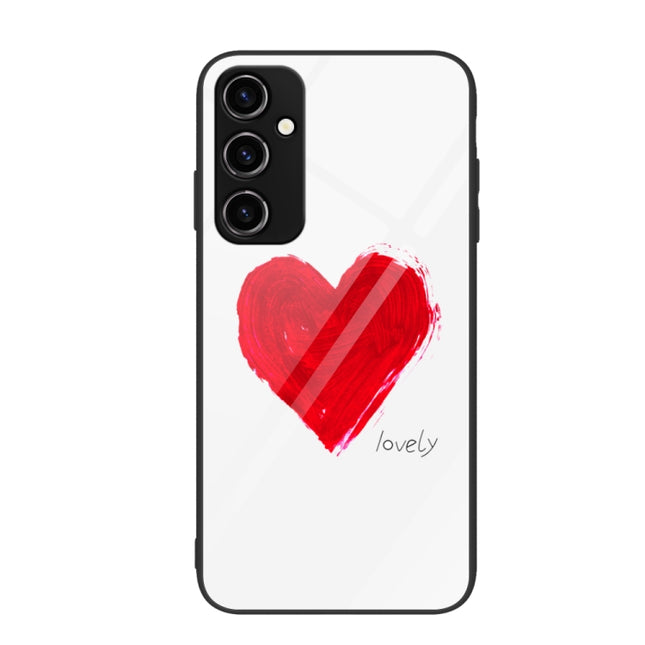 Colorful Painted Glass Phone Case, For Samsung Galaxy A14 5G