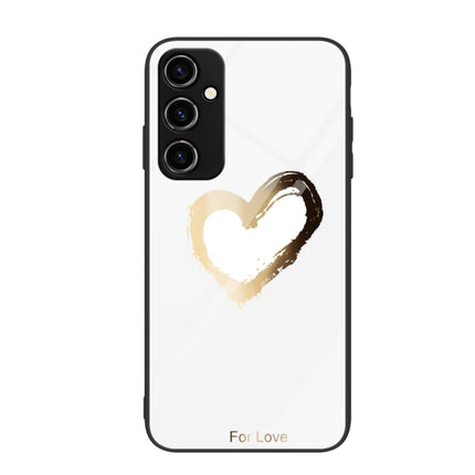 Colorful Painted Glass Phone Case, For Samsung Galaxy A14 5G