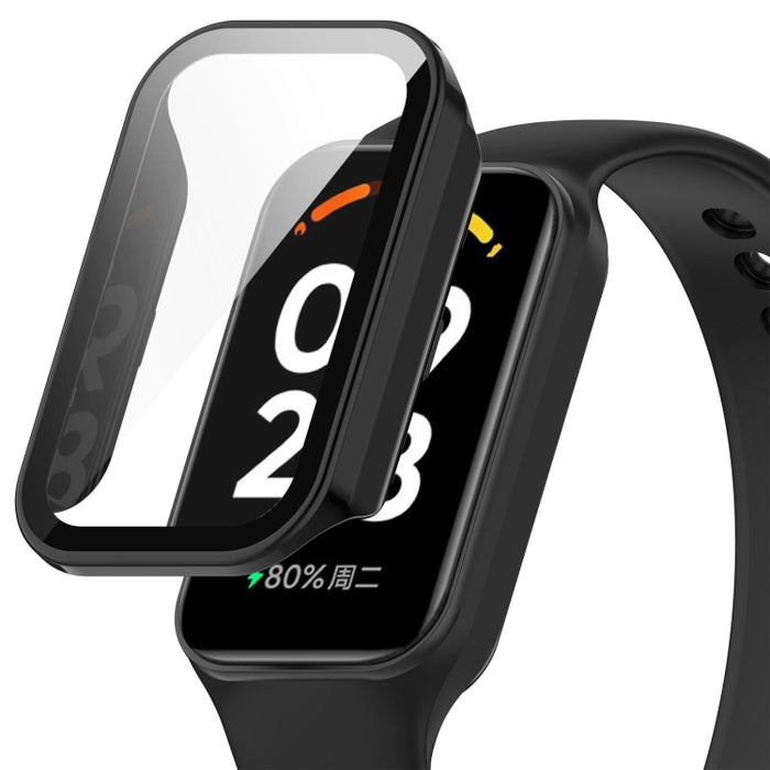 PC+ Tempered Film Integrated Watch Protective Case, For Redmi Band 2