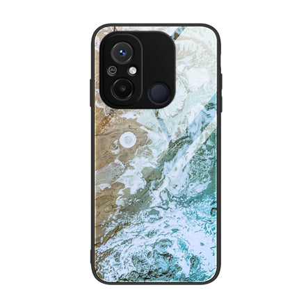 Marble Pattern Glass Phone Case, For Xiaomi Redmi 12C, For Xiaomi Redmi K60/K60 Pro, For Xiaomi Redmi K60E