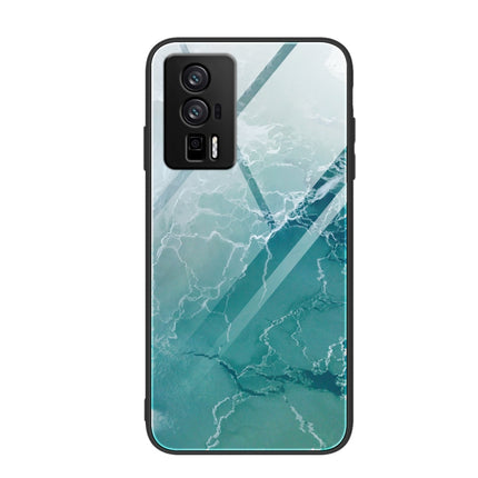 Marble Pattern Glass Phone Case, For Xiaomi Redmi 12C, For Xiaomi Redmi K60/K60 Pro, For Xiaomi Redmi K60E
