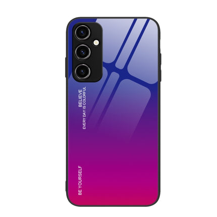 Gradient Color Glass Phone Case, For Samsung Galaxy A04e, For Samsung Galaxy A14 5G, For Samsung Galaxy A34 5G