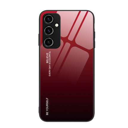 Gradient Color Glass Phone Case, For Samsung Galaxy A04e, For Samsung Galaxy A14 5G, For Samsung Galaxy A34 5G
