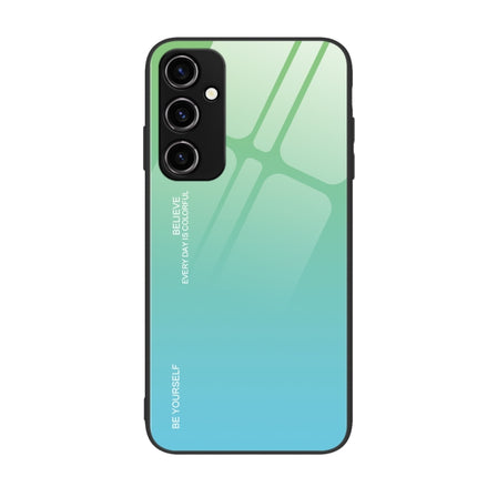 Gradient Color Glass Phone Case, For Samsung Galaxy A04e, For Samsung Galaxy A14 5G, For Samsung Galaxy A34 5G