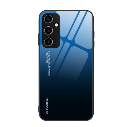 Gradient Color Glass Phone Case, For Samsung Galaxy A54 5G