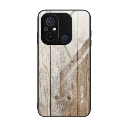 Wood Grain Glass Phone Case, For Xiaomi Redmi 12C, For Xiaomi Redmi K60/K60 Pro, For Xiaomi Redmi K60E, For Samsung Galaxy A04e