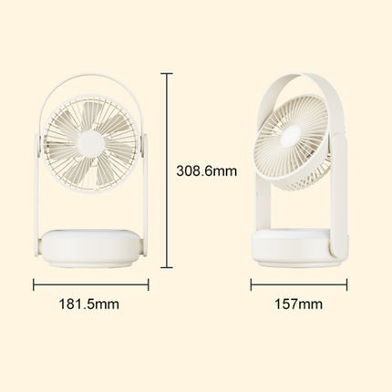 WT-F62 Outdoor Portable USB Charging Air Cooling Fan with LED Night Lamp