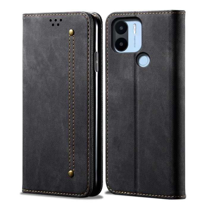 Denim Texture Leather Phone Case, For Xiaomi Poco C50, For Xiaomi Poco X5 Pro 5G / Redmi Note 12 Pro Speed