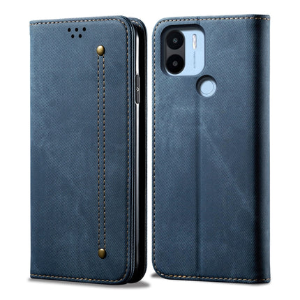 Denim Texture Leather Phone Case, For Xiaomi Poco C50, For Xiaomi Poco X5 Pro 5G / Redmi Note 12 Pro Speed