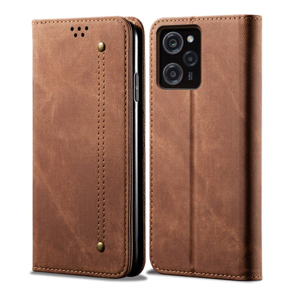 Denim Texture Leather Phone Case, For Xiaomi Poco C50, For Xiaomi Poco X5 Pro 5G / Redmi Note 12 Pro Speed