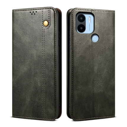 Oil Wax Crazy Horse Texture Leather Phone Case, For Xiaomi Poco C50, For Xiaomi Poco X5 Pro 5G / Redmi Note 12 Pro Speed