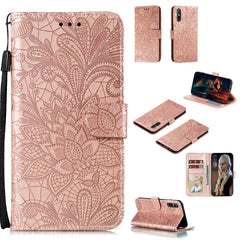 Lace Flower Embossing Pattern Horizontal Flip Leather Case , with Holder & Card Slots & Wallet & Photo Frame & Lanyard, For Huawei Enjoy 10e, For Xiaomi Redmi K30 Pro, For Xiaomi Redmi Note 9 Pro, For Xiaomi Redmi Note 9 Pro Max, For Xiaomi Redmi Note 9S