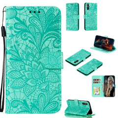 Lace Flower Embossing Pattern Horizontal Flip Leather Case , with Holder & Card Slots & Wallet & Photo Frame & Lanyard, For Huawei Enjoy 10e, For Xiaomi Redmi K30 Pro, For Xiaomi Redmi Note 9 Pro, For Xiaomi Redmi Note 9 Pro Max, For Xiaomi Redmi Note 9S