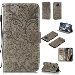 Lace Flower Embossing Pattern Horizontal Flip Leather Case , with Holder & Card Slots & Wallet & Photo Frame & Lanyard, For Huawei Enjoy 10e, For Xiaomi Redmi K30 Pro, For Xiaomi Redmi Note 9 Pro, For Xiaomi Redmi Note 9 Pro Max, For Xiaomi Redmi Note 9S