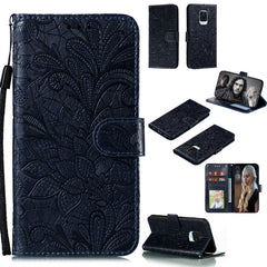 Lace Flower Embossing Pattern Horizontal Flip Leather Case , with Holder & Card Slots & Wallet & Photo Frame & Lanyard, For Huawei Enjoy 10e, For Xiaomi Redmi K30 Pro, For Xiaomi Redmi Note 9 Pro, For Xiaomi Redmi Note 9 Pro Max, For Xiaomi Redmi Note 9S