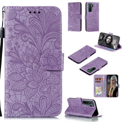 Lace Flower Embossing Pattern Horizontal Flip Leather Case , with Holder & Card Slots & Wallet & Photo Frame & Lanyard, For Huawei Nova 7, For Huawei Nova 7 Pro, For Huawei Nova 7 SE, For Huawei P40 Pro Plus, For Huawei Honor 30