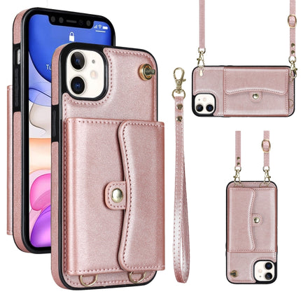 RFID Card Slot Phone Case with Long Lanyard, For iPhone 11, For iPhone 11 Pro, For iPhone 11 Pro Max, For iPhone X / XS