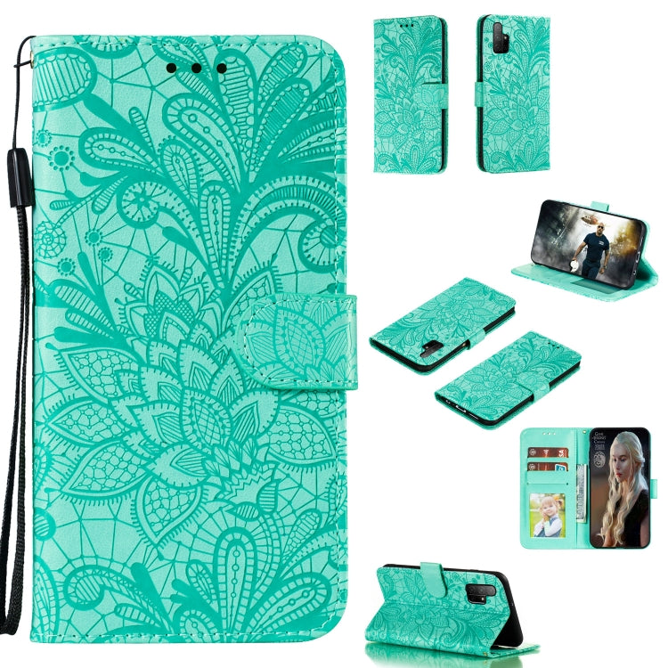 Lace Flower Embossing Pattern Horizontal Flip Leather Case , with Holder & Card Slots & Wallet & Photo Frame & Lanyard, For Huawei P40 Pro Plus, For Huawei Honor 30, For Huawei Honor 30 Pro, For Huawei Honor 30S