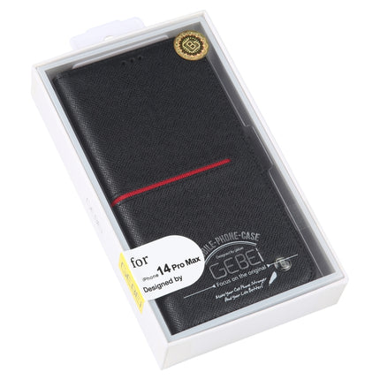 GEBEI Top-grain Horizontal Flip Leather Phone Case