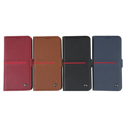 GEBEI Top-grain Horizontal Flip Leather Phone Case
