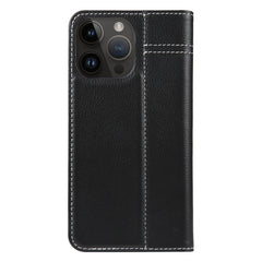 GEBEI Top-grain Horizontal Flip Leather Phone Case, For iPhone 14 Pro Max, For iPhone 14 Pro, For iPhone 14, For iPhone 14 Plus, For iPhone 13 Pro Max, For iPhone 13 Pro