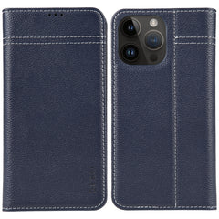 GEBEI Top-grain Horizontal Flip Leather Phone Case, For iPhone 14 Pro Max, For iPhone 14 Pro, For iPhone 14, For iPhone 14 Plus, For iPhone 13 Pro Max, For iPhone 13 Pro