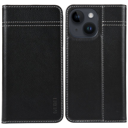 GEBEI Top-grain Horizontal Flip Leather Phone Case