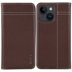 GEBEI Top-grain Horizontal Flip Leather Phone Case, For iPhone 14 Pro Max, For iPhone 14 Pro, For iPhone 14, For iPhone 14 Plus, For iPhone 13 Pro Max, For iPhone 13 Pro