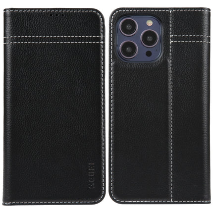 GEBEI Top-grain Horizontal Flip Leather Phone Case