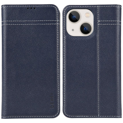 GEBEI Top-grain Horizontal Flip Leather Phone Case