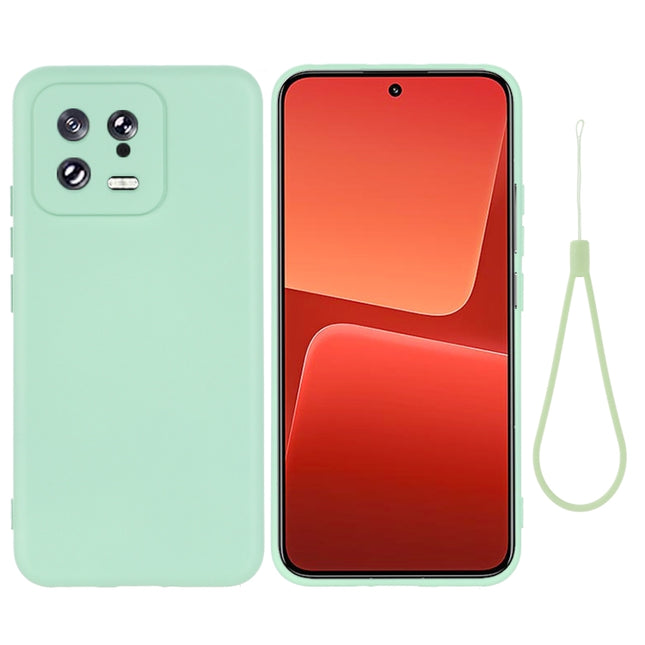 Pure Color Liquid Silicone Shockproof Phone Case, For Xiaomi 13, For Xiaomi 13 Pro, For Samsung Galaxy A34 5G