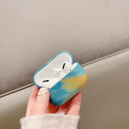Ink Painting Water Sticker PC Earphone Case, For AirPods Pro, For AirPods 3