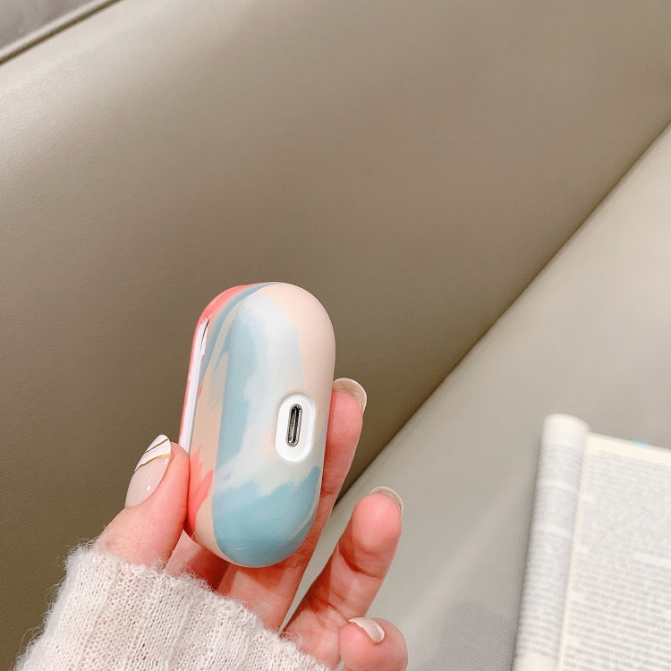 Ink Painting Water Sticker PC Earphone Case, For AirPods Pro, For AirPods 3