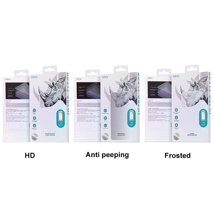 TOTU AB-075 Ultra Clear Explosion-proof Full Screen Tempered Film with Dust Removal Chamber, For iPhone 14/13, For iPhone 14 Pro, For iPhone 14 Plus/13 Pro Max, For iPhone 14 Pro Max