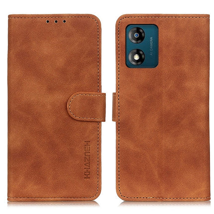 KHAZNEH Retro Texture Flip Leather Phone Case, For Motorola Moto E13 4G 2023, For Motorola Moto G53 5G, For OnePlus 11 5G, For OnePlus Nord CE 3 Lite