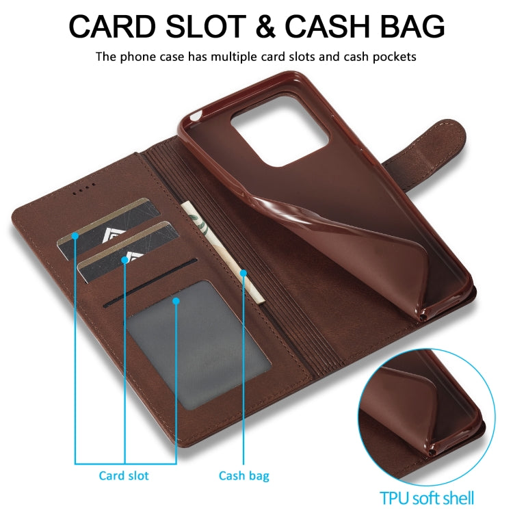 LC.IMEEKE Calf Texture Horizontal Flip Leather Case, For Xiaomi Redmi 12C/11A Global, For Xiaomi Redmi Note 12 5G/Poco X5, For Xiaomi Redmi Note 12 Pro 5G/Poco X5 Pro, For Xiaomi Redmi Note 12 Pro+