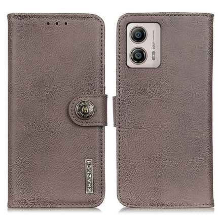 KHAZNEH Cowhide Texture Flip Leather Phone Case, For Motorola Moto E13 4G 2023, For Motorola Moto G53 5G, For OnePlus 11 5G, For OnePlus Nord CE 3 Lite