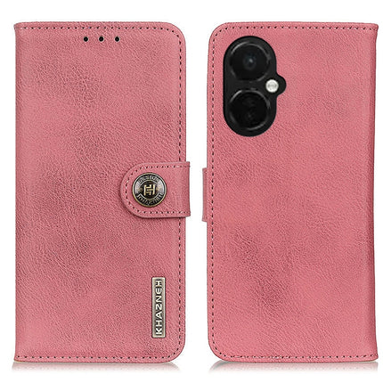 KHAZNEH Cowhide Texture Flip Leather Phone Case, For Motorola Moto E13 4G 2023, For Motorola Moto G53 5G, For OnePlus 11 5G, For OnePlus Nord CE 3 Lite