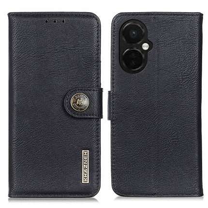 KHAZNEH Cowhide Texture Flip Leather Phone Case, For Motorola Moto E13 4G 2023, For Motorola Moto G53 5G, For OnePlus 11 5G, For OnePlus Nord CE 3 Lite