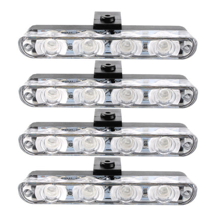 4 in 1 Car 16LEDs Grille Flash Lights Warning Lights with Wireless Remote Control