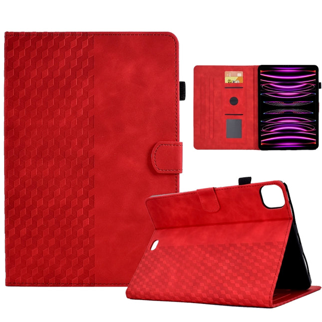Funda inteligente de cuero con relieve de rombos para iPad Pro 11 2018/2020/2021, para iPad Pro 11 2018/2020/2021