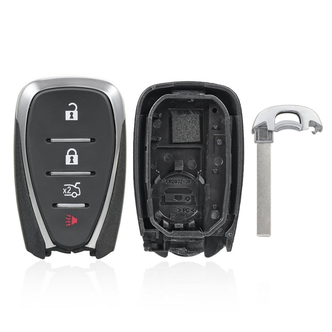 For Chevrolet / Opel 3+1 Button + Horn Button Car Key Case Remote Control Shell, For Chevrolet