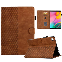 For Samsung Galaxy Tab A 10.1 T510 / T515 2019 Rhombus Embossed Leather Tablet Case, For Samsung Galaxy Tab A 10.1 T510 / T515 2019